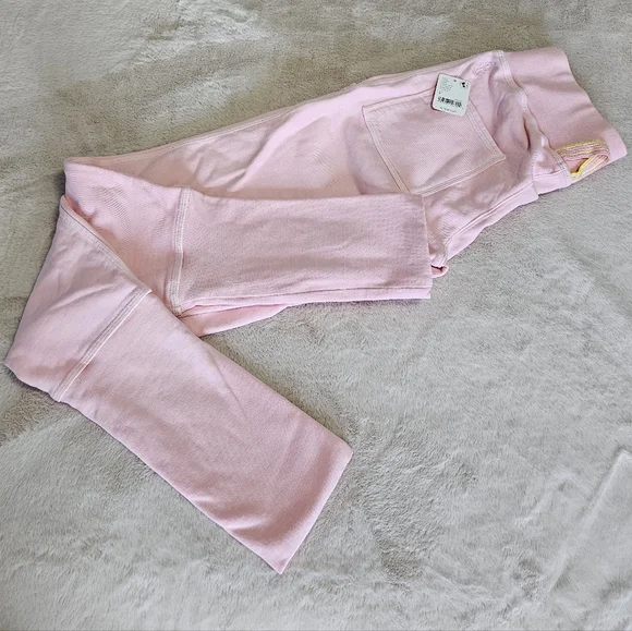Free People On The Road Pants in Petal Pink - Picture 16 of 16